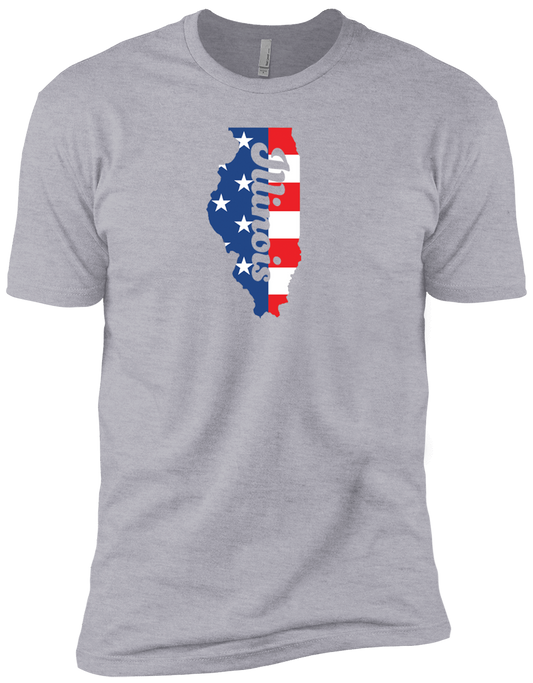 Illinois Patriot Tee